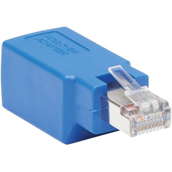 Tripp Lite Cisco Serial Console Rollover Adapter (M F) - RJ45 to RJ45, Shielded, Blue For Cheap